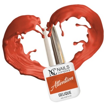 Nails Company NC Lakier Hybrydowy 6ml - Attention
