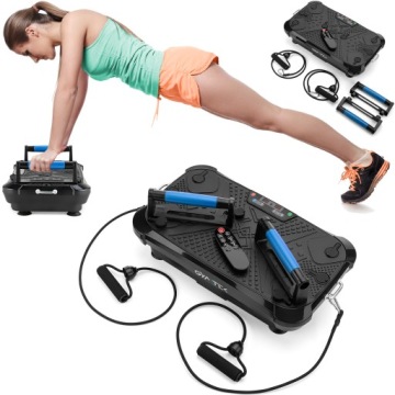 PLATFORMA WIBRACYJNA WIBRUJĄCA TRENINGOWA MASAŻER FITNESS Z LINKAMI GYMTEK