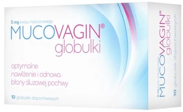 Globulki dopochwowe Verco Mucovagin 10 szt.