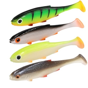 ZESTAW GUM MIKADO REAL FISH ROACH 13CM - SZCZUPAK