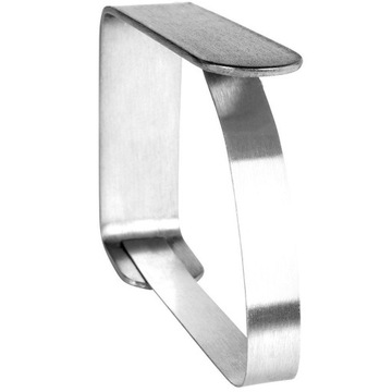 Набор из 4 настольных зажимов Excellent Houseware, нержавеющая сталь, 5х6 см.