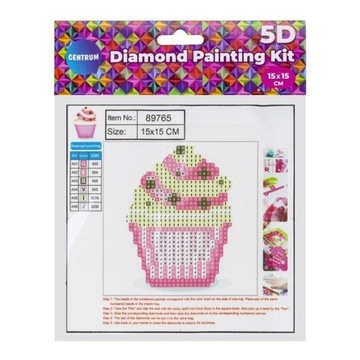 DIAMENTOWA MOZAIKA 5D - BABECZKA 15X15 89765