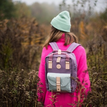 Czapka Damska Szafirowa Podwijana Beanie Młodzieżowa Zimowa Casual