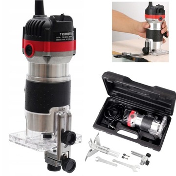 МОЩНЫЙ ВЕРТИКАЛЬНЫЙ РУЧНОЙ ФРЕЗОВАЛЬНЫЙ СТАНОК ДЛЯ ДЕРЕВА ДЛЯ КРОМОК 800ВТ