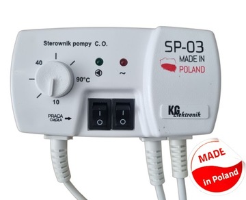 STEROWNIK DO POMPY C.O. SP-03 KG Elektronik