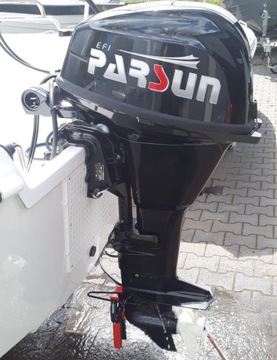 Подвесной двигатель PARSUN F20ABWL-EFI, 20 л.с., электростартер, ножной L-румпель