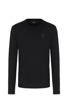 EMPORIO ARMANI włoska koszulka Longsleeve NERO 3XL