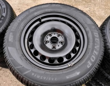 5X112 KOLO REZERVY REZERVA 16 VW TIGUAN AUDI Q3 215/65 5,5MM ET33 DISK OCEL
