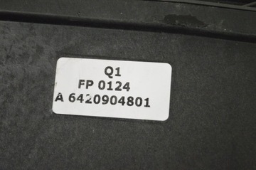 A6420904801 POUZDRO FILTRU VZDUCHU 190 2013 MERCEDES-BENZ M (W166)