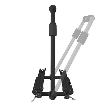 Велосипедная стойка для дышла прицепа Black ALU