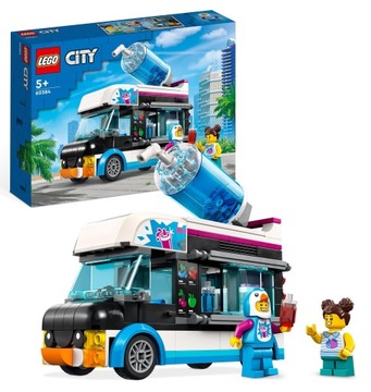LEGO CITY ПИНГВИН ФУРГОН С СЛЯЬЮ 60384