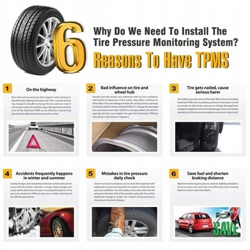 Датчик давления в шинах TPMS BT BLE 5.0 Android IOS