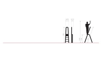 6-ступенчатая алюминиевая бытовая лестница BAULICH, БЕСПЛАТНЫЙ крючок, ПОЛЬСКИЙ продукт