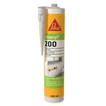 USZCZELNIACZ SIKA ACRYL 200 300ML BIAŁY