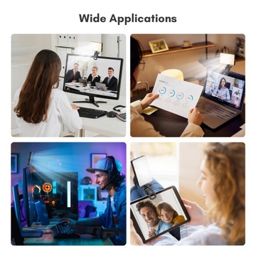 Andoer W140 Карманный прикрепляемый светодиодный видеосветильник для мобильных устройств