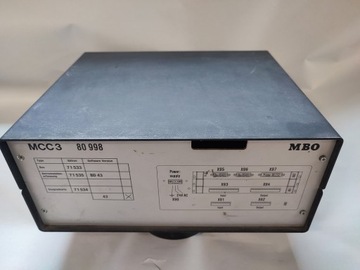 MBO MCC 3 80 998 — Модуль управления панели оператора