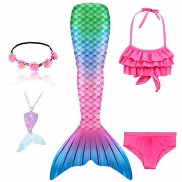 ПОТРЯСАЮЩИЙ КУПАЛЬНИК «ХВОСТ РУСАЛОЧКИ», 5 ШТ.