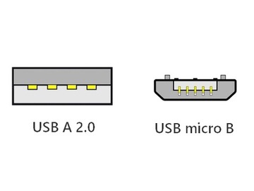 2 плетеных кабеля micro USB — угловой длиной 30 см и прямой длиной 100 см.