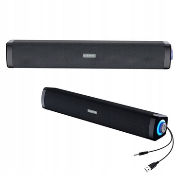 ЗВУКОВАЯ БАР КОМПЬЮТЕР ДИНАМИК НОУТБУК ПК RGB USB