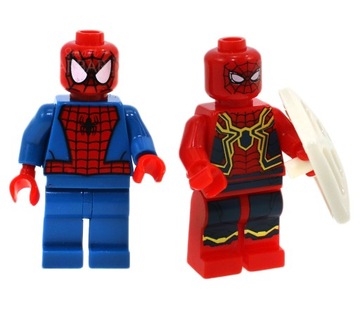 БЛОКИ миниФИГУРЫ МСТИТЕЛИ Халк, Паук, Росомаха 12 фигурок