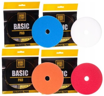 WORK STUFF 4X BASIC PAD HEAVY CUT ONE STEP FINISH