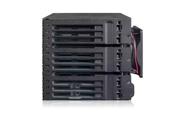 ICY DOCK Прочный корпус для жестких дисков/твердотельных дисков SAS/SATA размером 24 x 2,5 дюйма для 3 x 5 отсеков