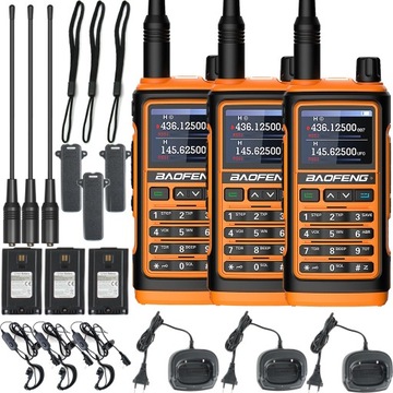 Krótkofalówka Radiotelefon Baofeng UV-17E Walkie Talkie PMR VHF UHF USB-C