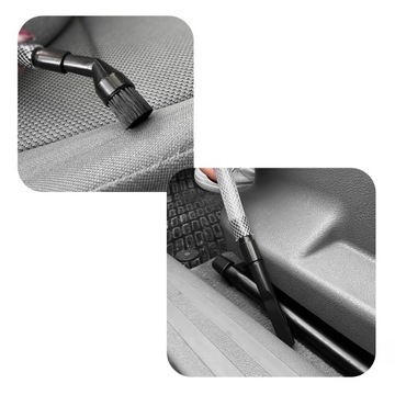 ZESTAW MINI KOŃCÓWEK DO CZYSZCZENIA SAMOCHODU PRECYZYJNE DETAILING 8 EL