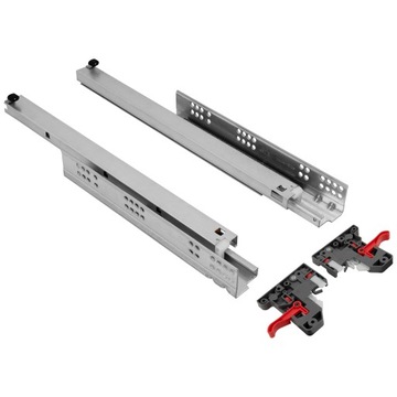 НАПРАВЛЯЮЩАЯ НИЖНЕГО МОНТАЖА GTV MODERN SLIDE L300 ПОЛНОЕ ВЫДВИЖЕНИЕ SOFT CLOSE 3D