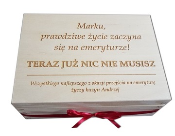 Niezbędnik EMERYTA, PREZENT przejście na emeryturę