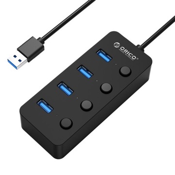 ORICO W9PH4-U3-V1 4 порта USB 3.0 Faceup Design HUB