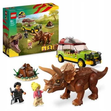 LEGO JURASSIC WORLD Badanie triceratopsa 76959