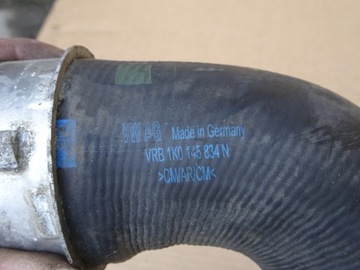 AUDI TT 8J 2.0 TFSI TRUBKA INTERCOOLER 1K0145834N