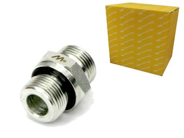 Przyłączka hydrauliczna metryczna BB (XGE) M16x1.5 10L x M22x1.5 ED Waryńsk