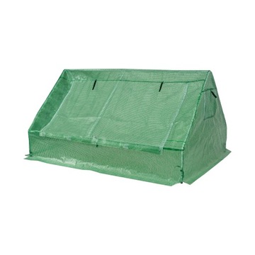 ГРУБОЧНАЯ МАЛЕНЬКАЯ ТЕПЛИЦА ДЛЯ ПОСЕВА, ЗЕЛЕНАЯ