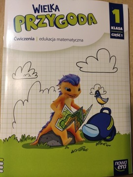 Wielka przygoda neon SP 1 Matematyka Ćw. cz.1 2023