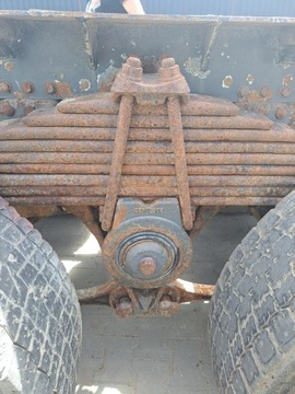 WÓZEK MOST MOSTY KOMPLETNE ZWOLNICE RESOR BĘBNY RT 4.12 VOLVO FH FM 6x4 8x4