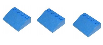 113x. lego dachówka skos 3297 3 szt niebieski