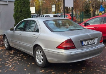 Mercedes Klasa S W220 Sedan 3.2 (320 CDI) 204KM 2003 Mercedes-Benz Klasa S Mercedes S 320 w pelni sprawny technicznie 3.2, zdjęcie 3