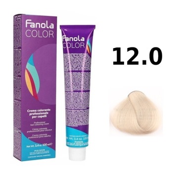 FANOLA CREMA COLORE 100ml farba do włosów nr 12.0