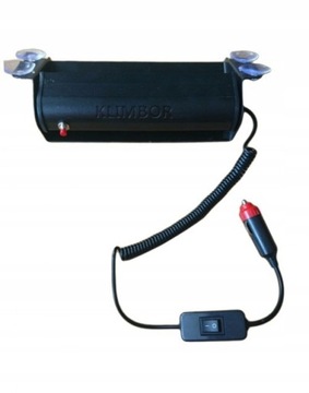 STROBOSKOP NIEBIESKI ŚWIATŁO OSTRZEGAWCZE COB ZA SZYBĘ NA PRZYLEPCE