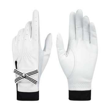 1 para damskich rękawic golfowych Bowknot yards