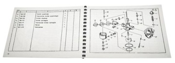 Книга-каталог запчастей Romet Komar 230