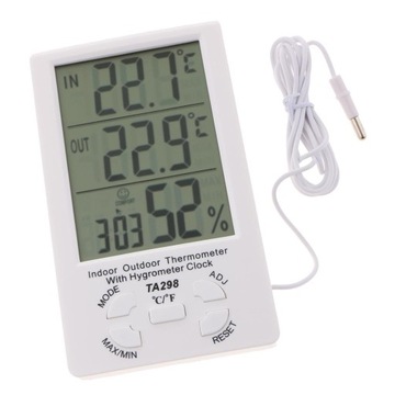 Гигрометр ТА29 для измерения влажности в помещениях с измерительным зондом,