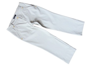 CAMBIO LETNIE JASNE SPODNIE 7/8 R. 38