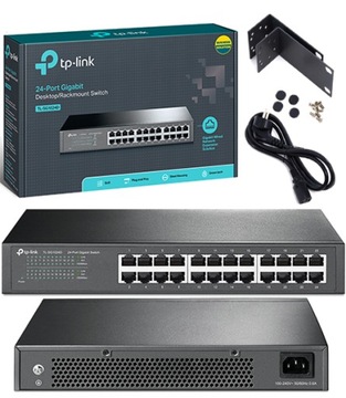 TP-LINK SWITCH TL-SG1024D 24 PORTY Gigabit LAN