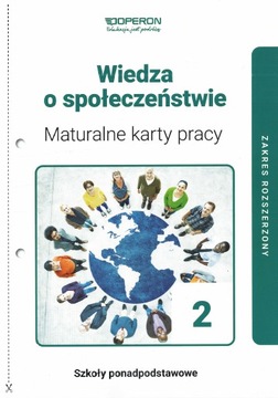 Wiedza o Społeczeństwie Maturalne Karty Pracy 2 Li