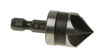 POGŁĘBIACZ FAZOWNIK DO DREWNA 19 mm HEX BIT