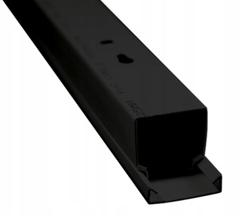 ПОЛОСКА КАБЕЛЬНЫЙ КАНАЛ КРЫШКА ЛОТКА 25x25 2м ЧЕРНАЯ