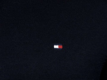 TOMMY HILFIGER sweter męski, bawełna-jedwab , S